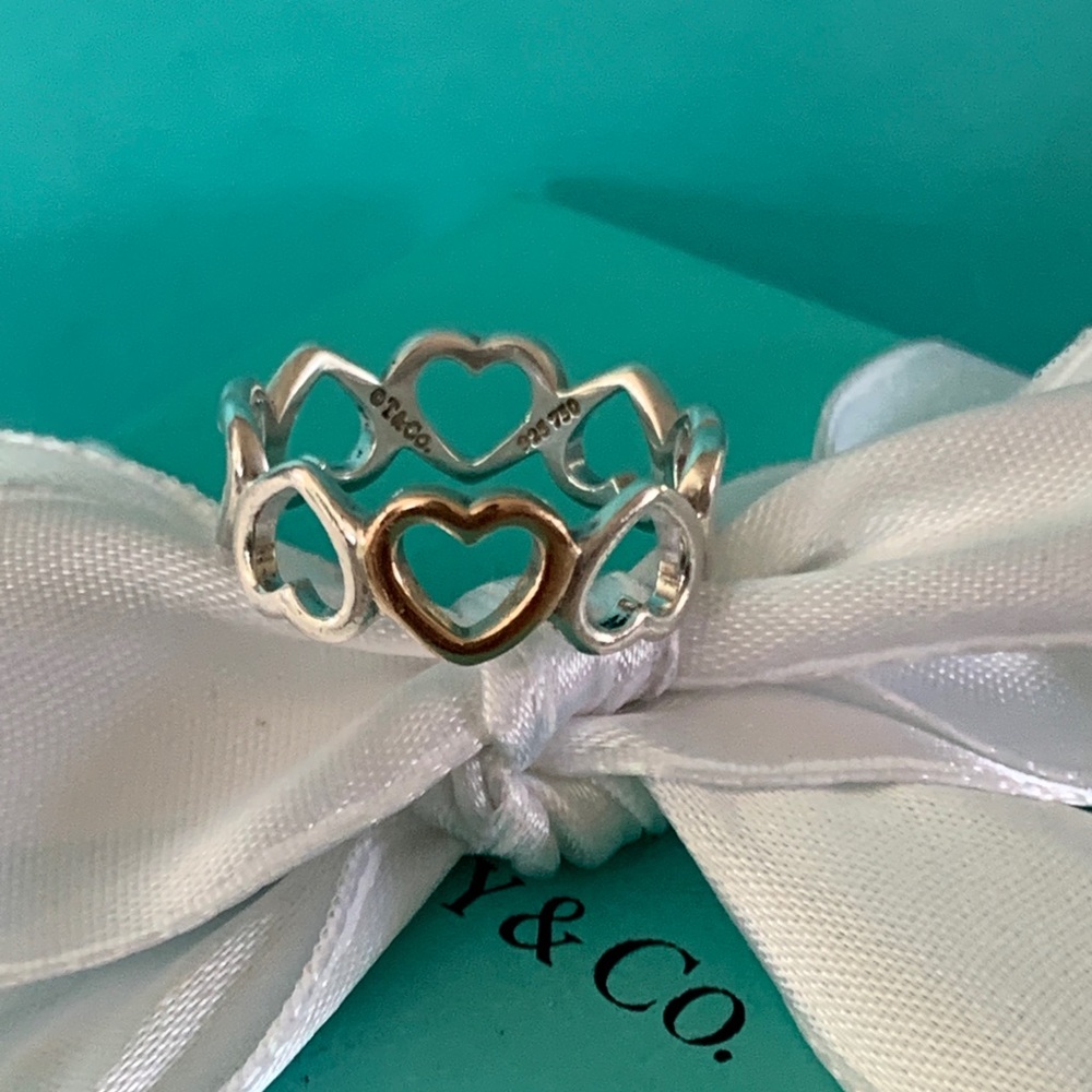 Tiffany & Co. Silver Heart Ring